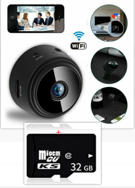 SecureEye: HD Security Camera with Smart Infrared Night Vision š·