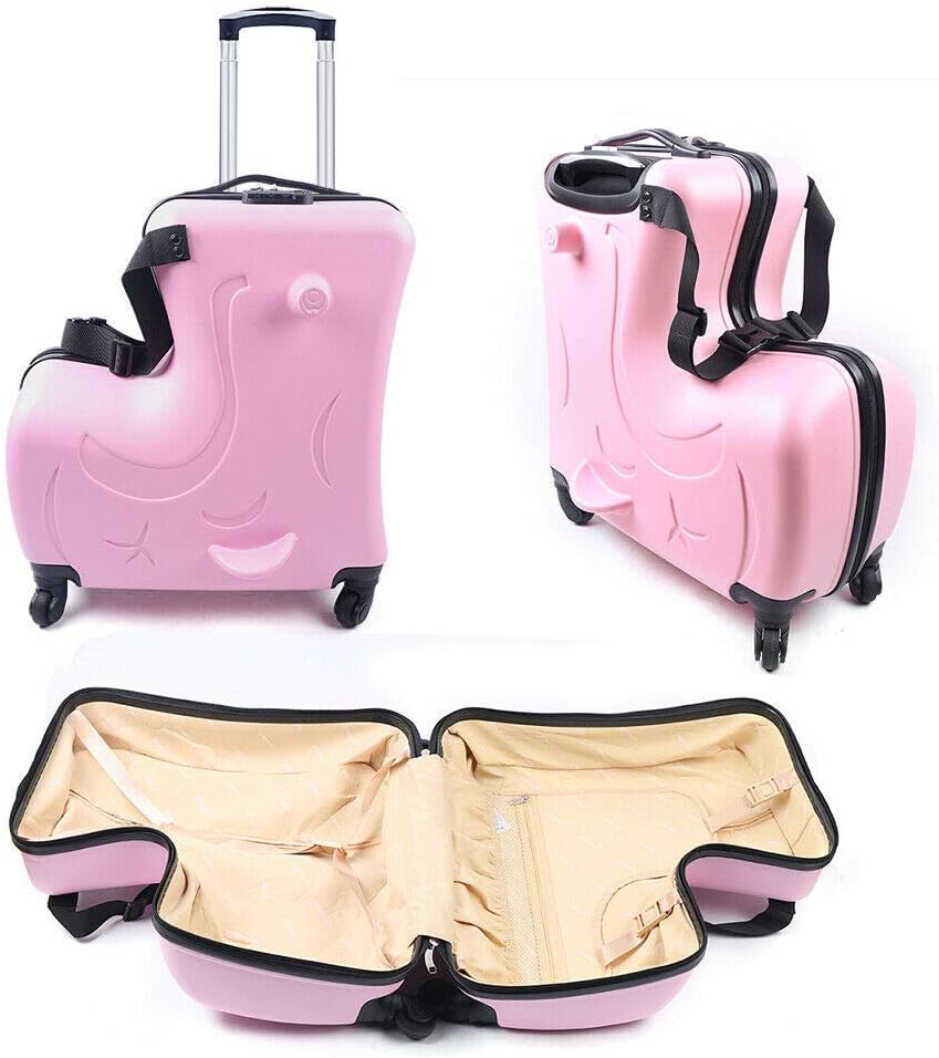 Roll'nGo: Children's Riding Suitcase Trolley Case π