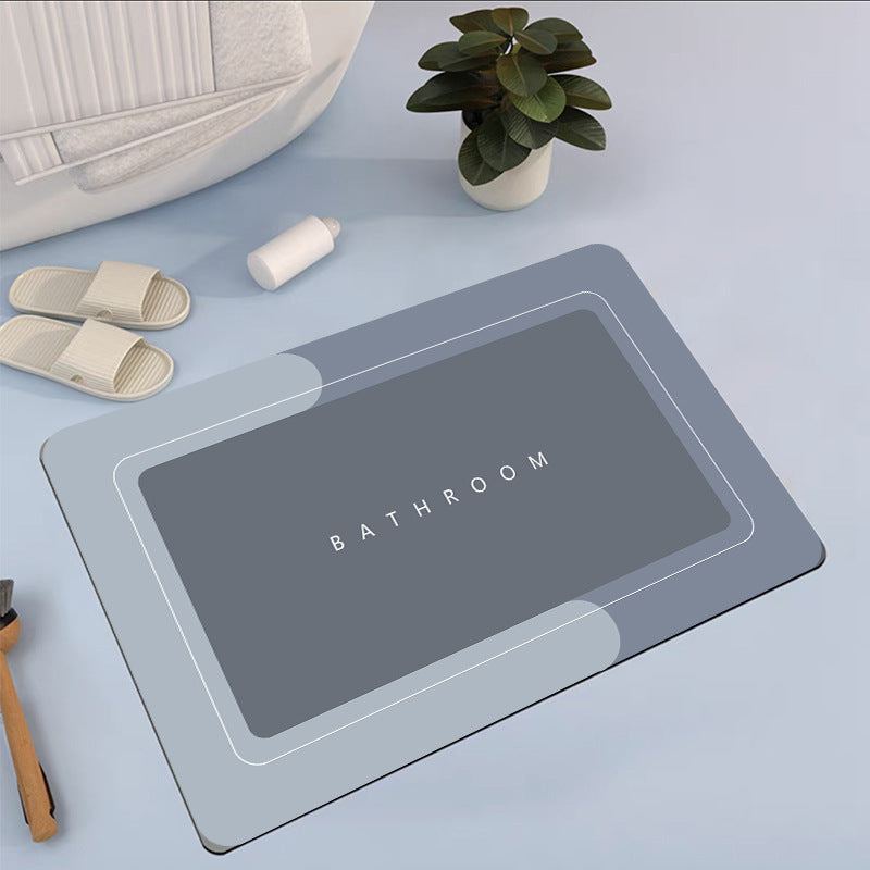 DryStep: Absorbent and Quick-Drying Bathroom Floor Mat π