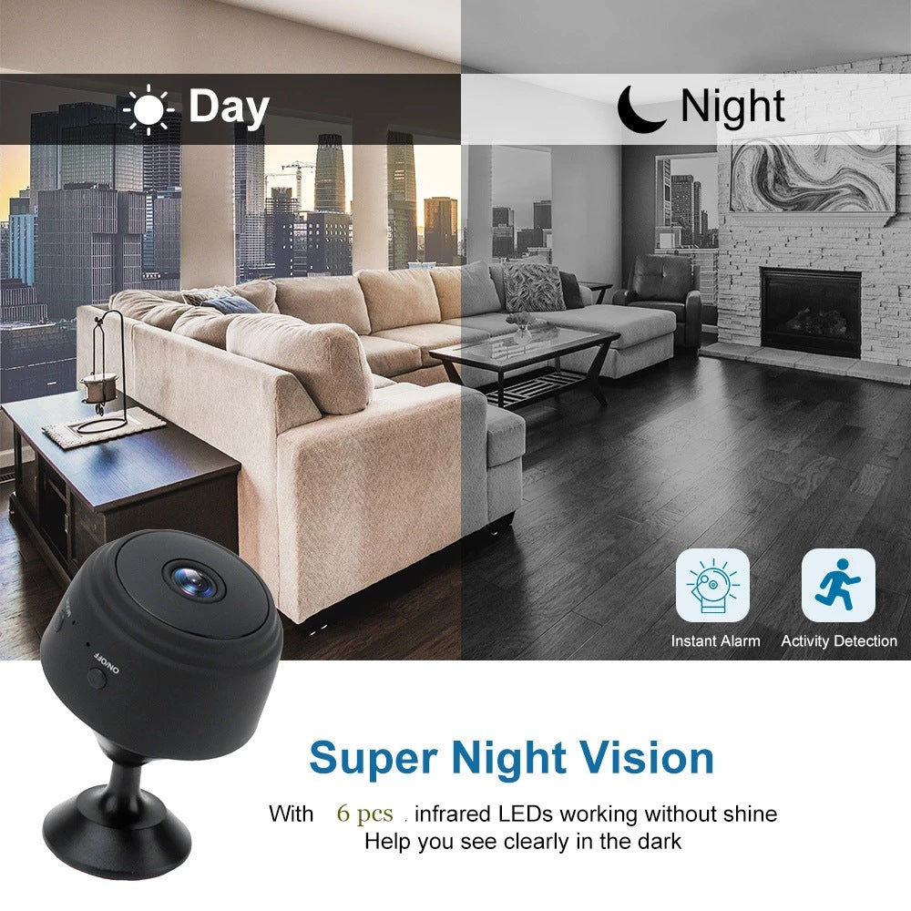 SecureEye: HD Security Camera with Smart Infrared Night Vision š·
