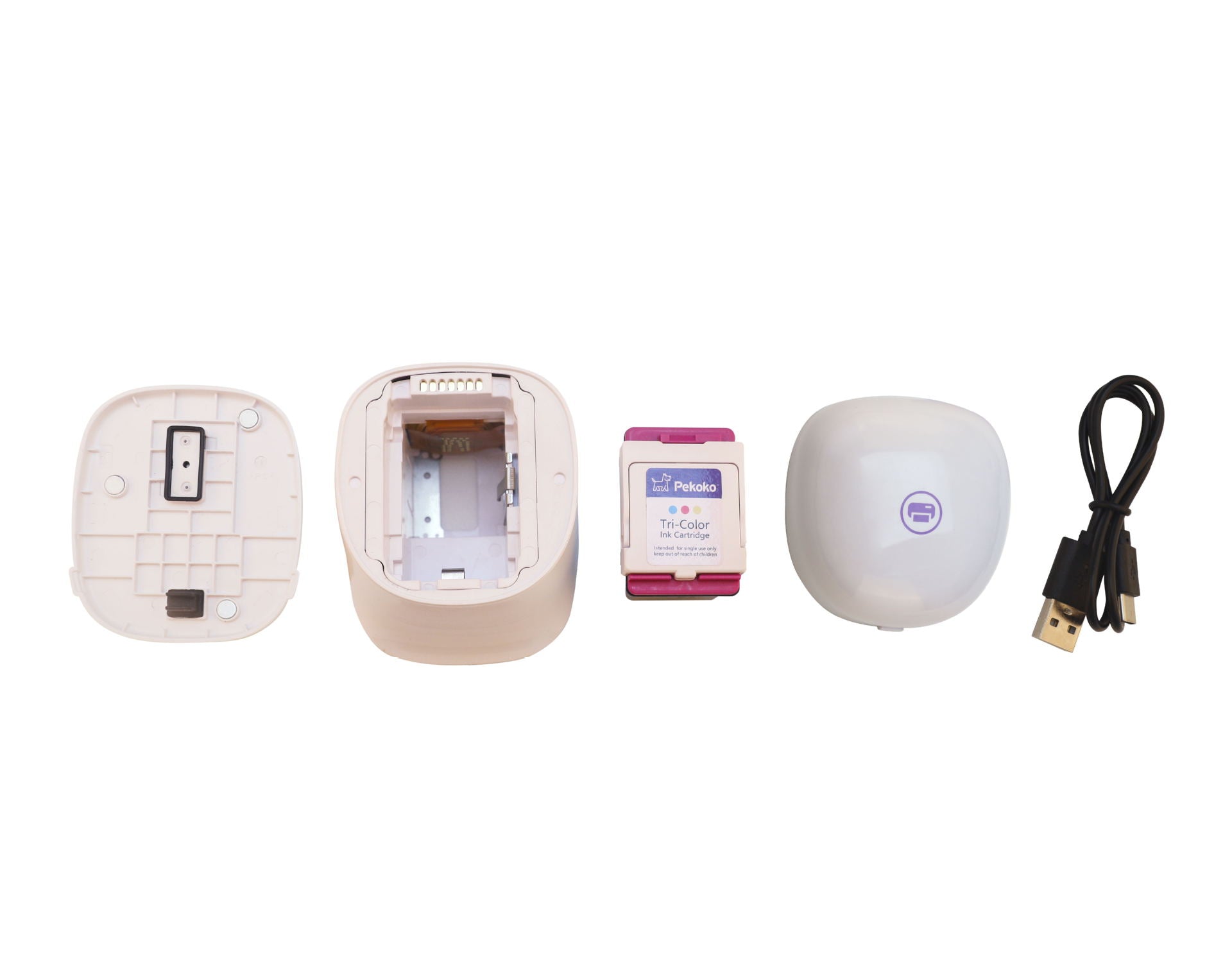 PrintPal: Portable Mini Home Picoco Inkjet Printer with Bluetooth Connection 🖨️