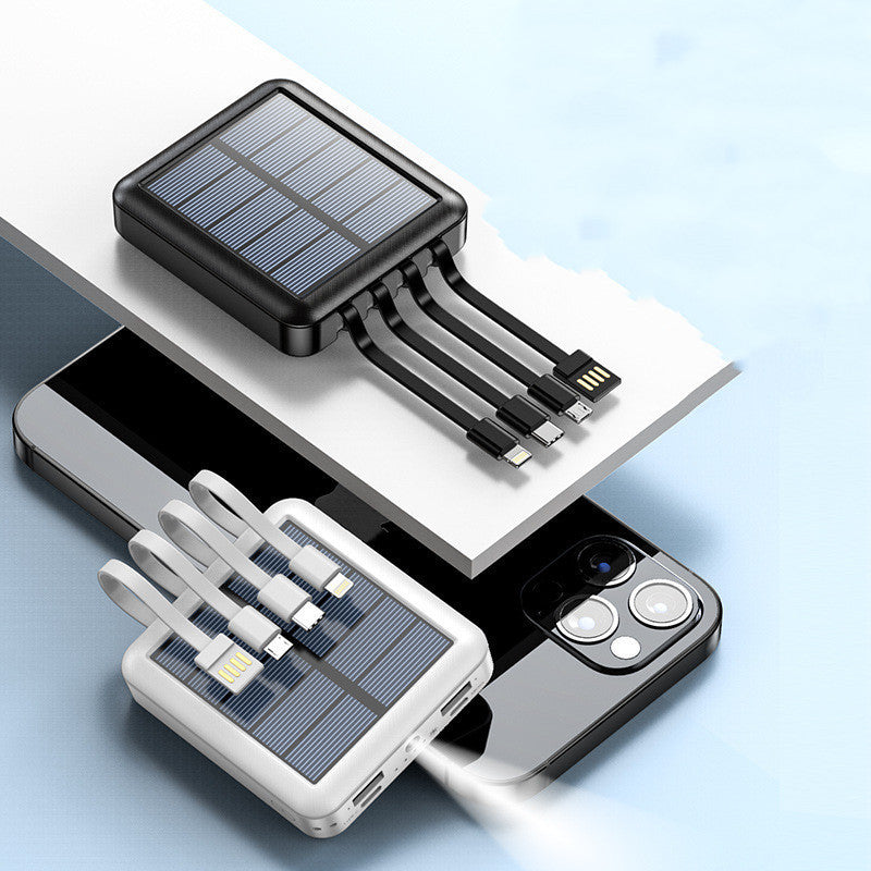 SolarQuad: Four Line Solar Power Charging Bank βοΈ
