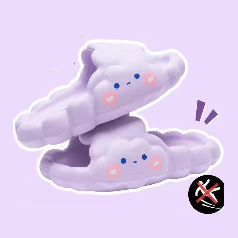 CloudStep: Heavenly Slippery Slippers for the Ultimate Bathing Experience ☁️