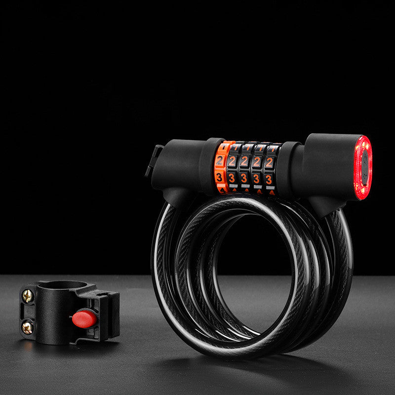 SecureRide: Bicycle with Taillight Combination Lock π²
