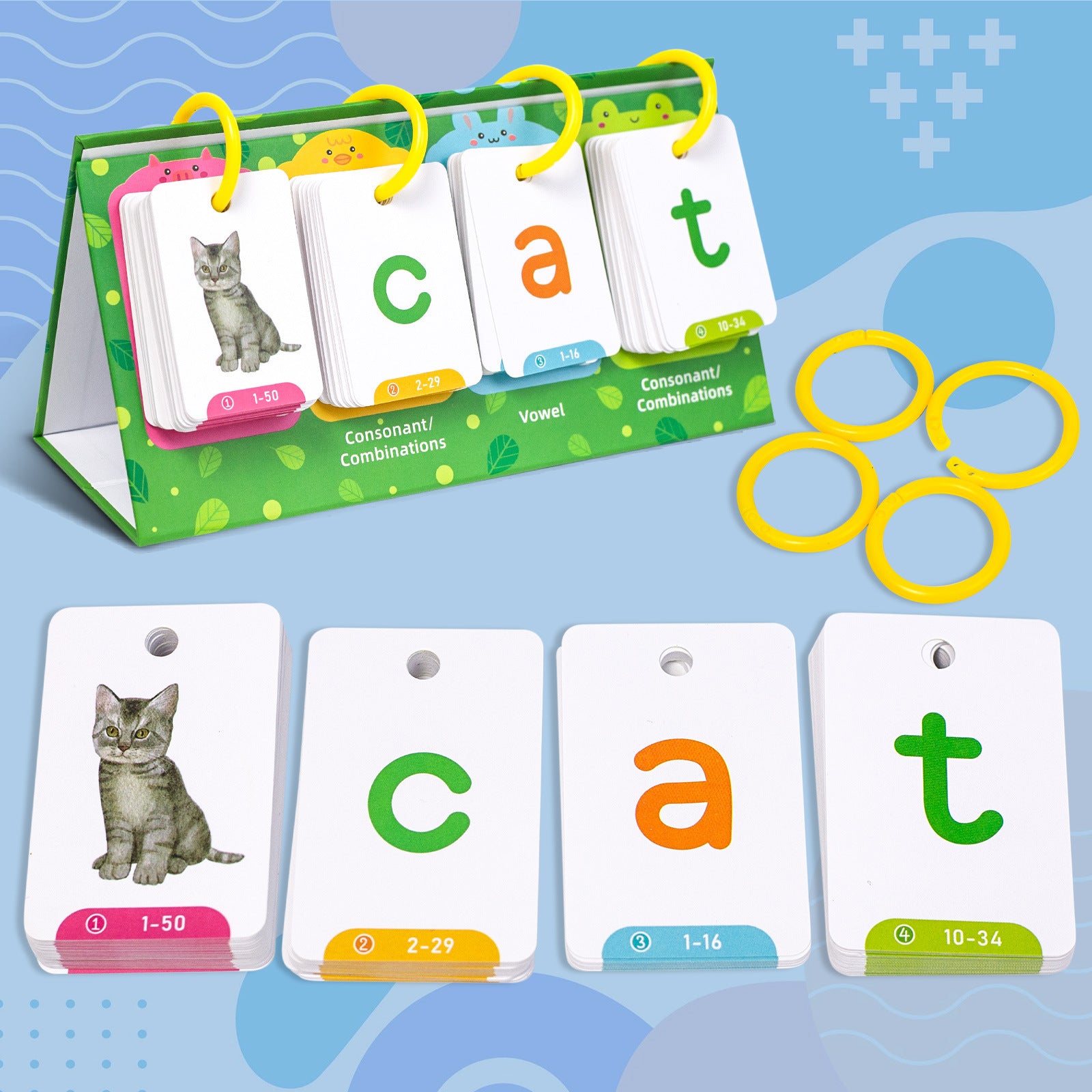 Visual Word Education Desktop Card