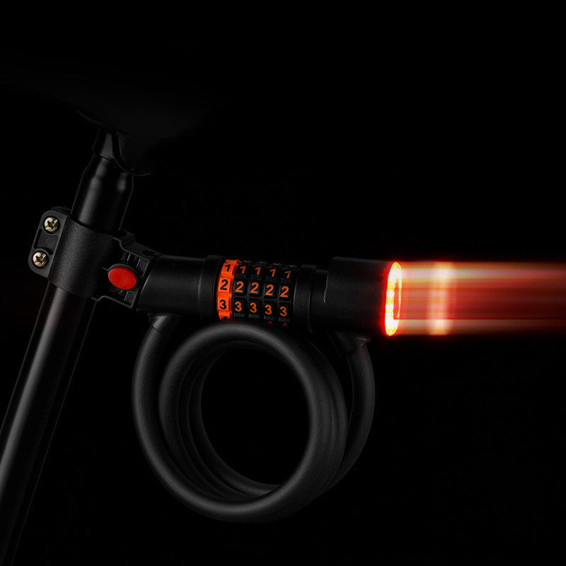 SecureRide: Bicycle with Taillight Combination Lock π²