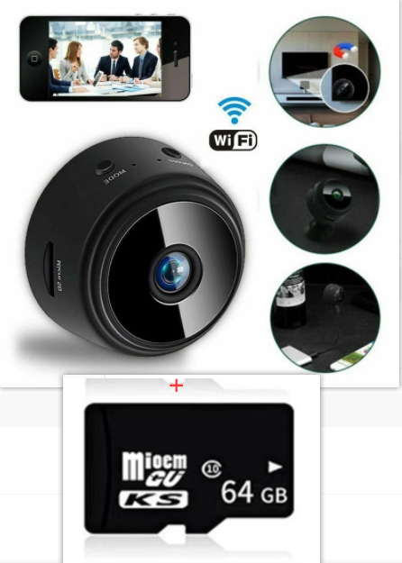 SecureEye: HD Security Camera with Smart Infrared Night Vision 📷