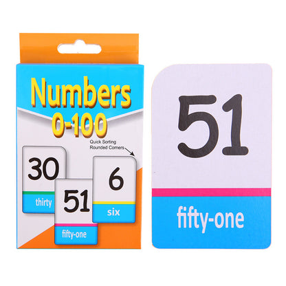 Children's early education puzzle card