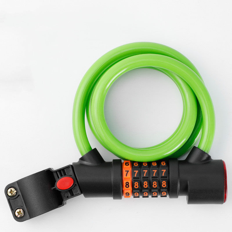 SecureRide: Bicycle with Taillight Combination Lock 🚲