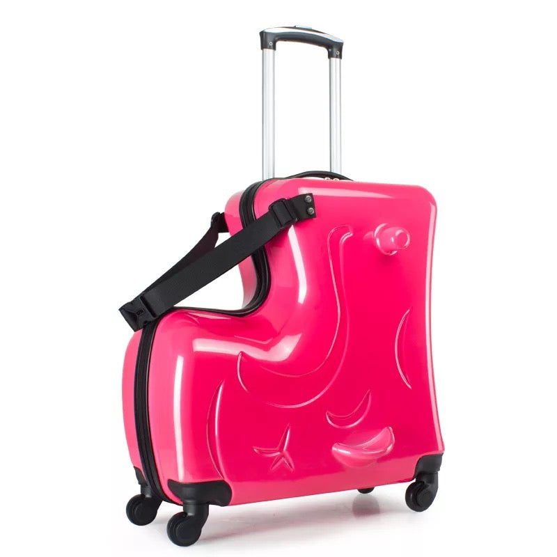 Roll'nGo: Children's Riding Suitcase Trolley Case 🎒