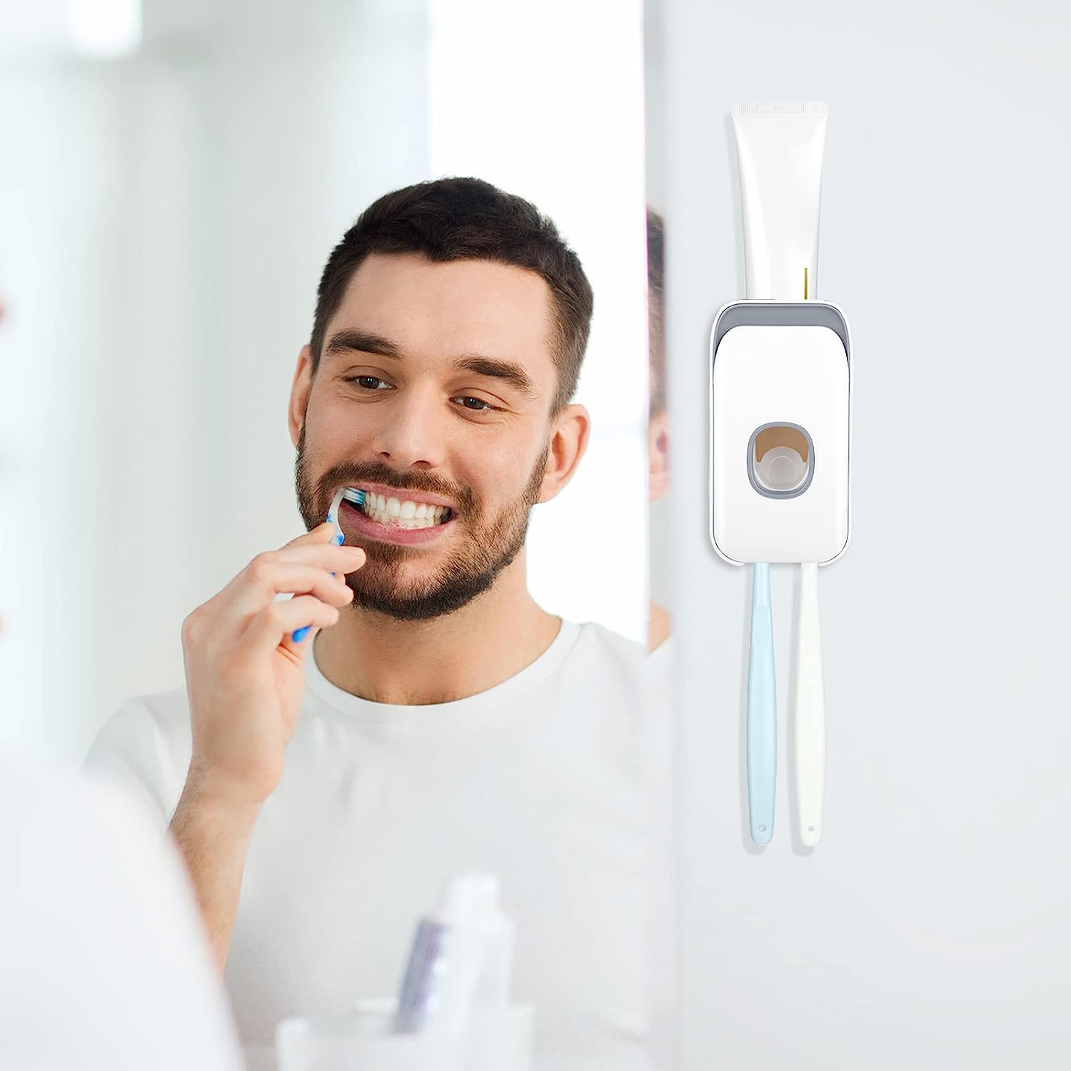 AutoSmile: Automatic Toothpaste Dispenser for Effortless Oral Care! 😁