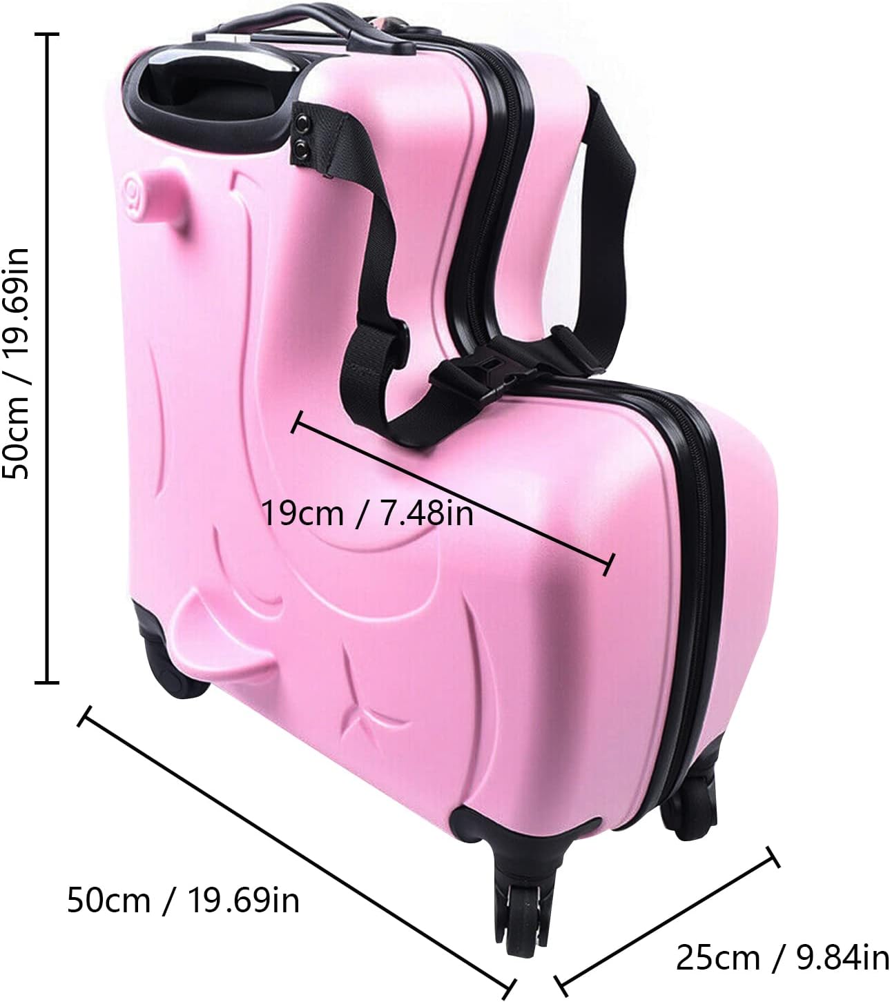 Roll'nGo: Children's Riding Suitcase Trolley Case 🎒