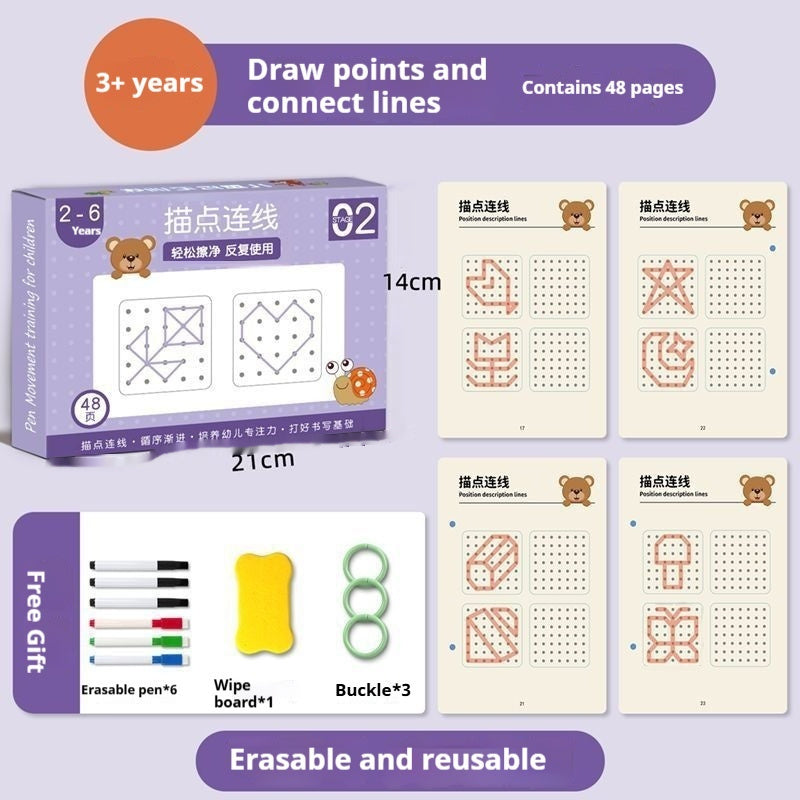Pen Control Training Children's Early Education Thinking Toys