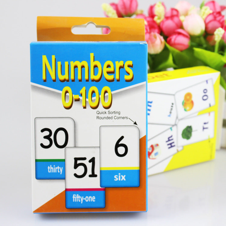 Children's early education puzzle card