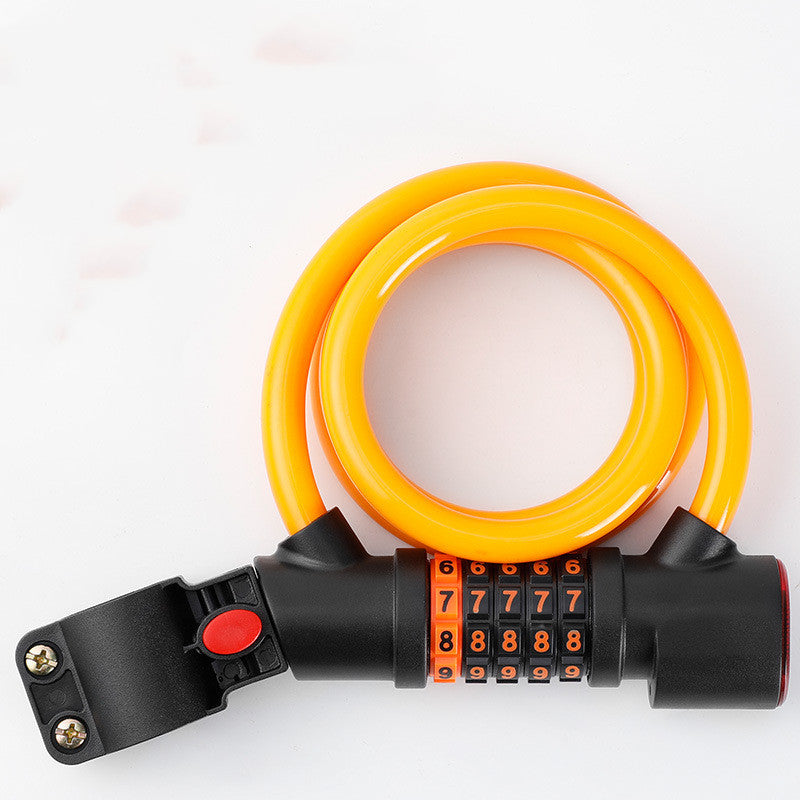 SecureRide: Bicycle with Taillight Combination Lock 🚲