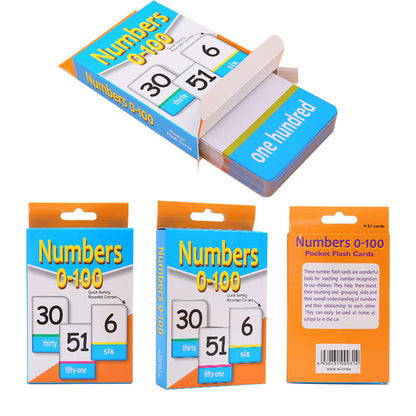 Children's early education puzzle card