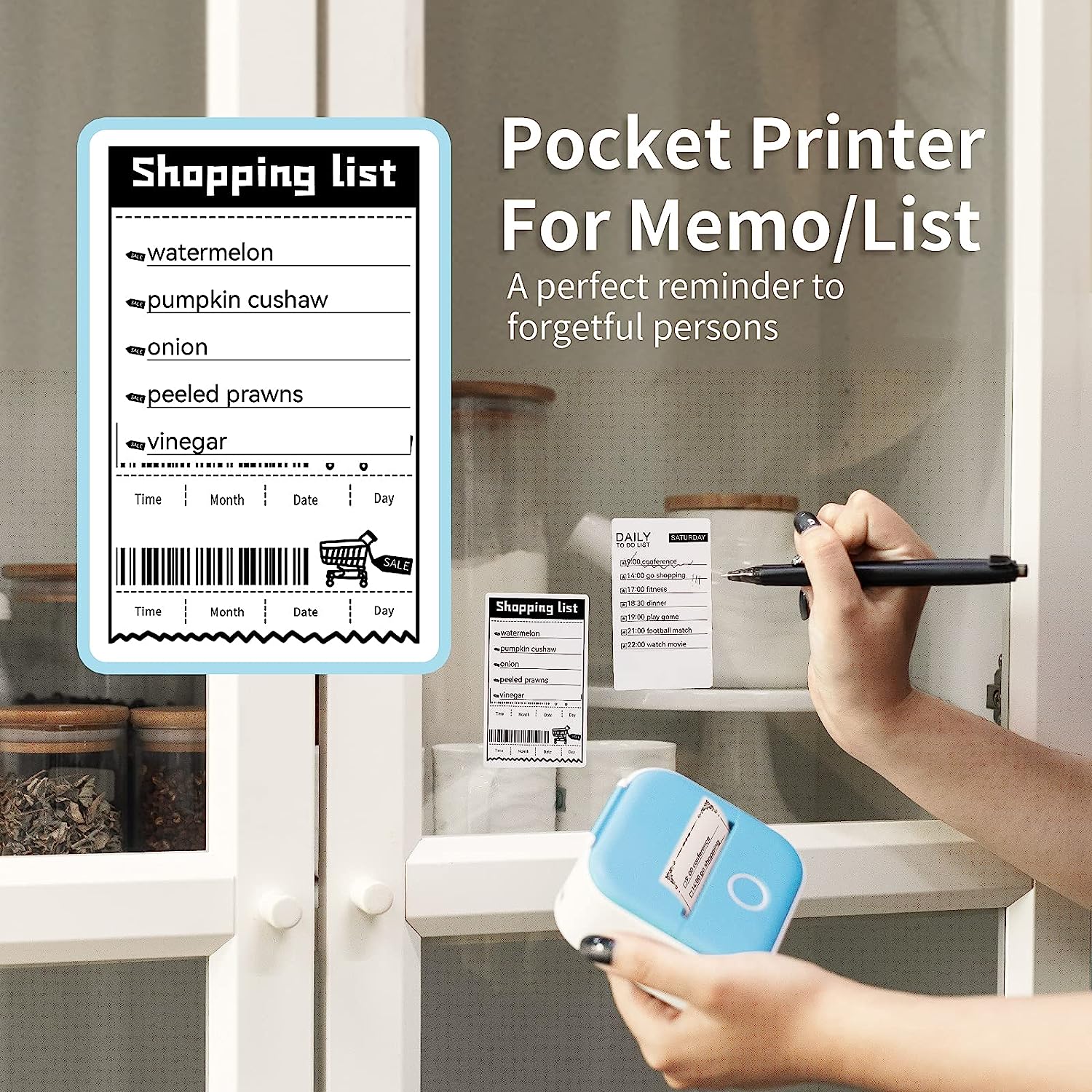 SnapPrint: Your Pocket-Sized Bluetooth Mini Thermal Label Printer 📸