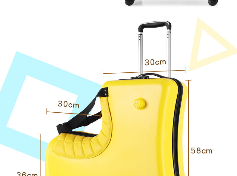 Roll'nGo: Children's Riding Suitcase Trolley Case 🎒