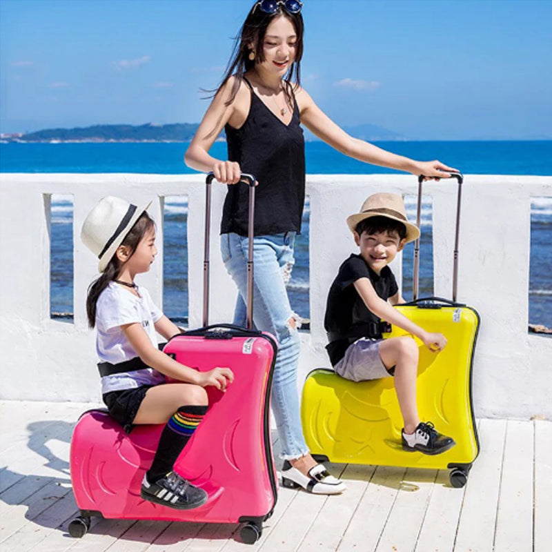 Roll'nGo: Children's Riding Suitcase Trolley Case 🎒